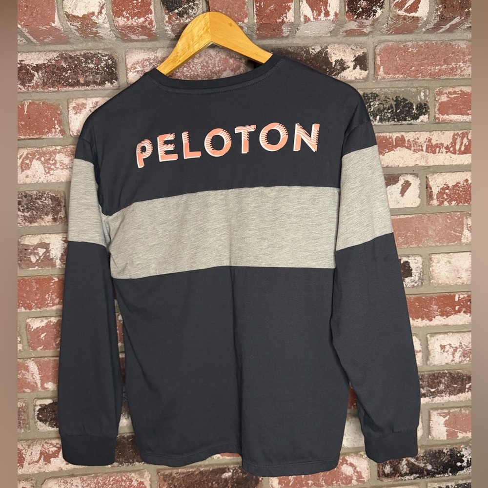 Women’s Peloton Charcoal/Silver/Gray Long Sleeve Tshirt